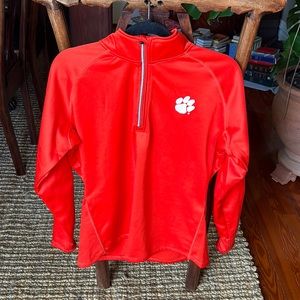 Women’s Clemson quarter zip pullover